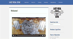 Desktop Screenshot of lastrealgym.com